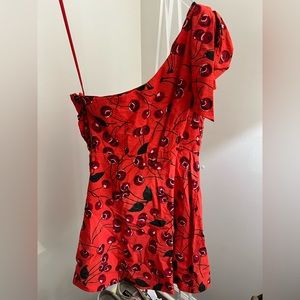 Anthropologie Maeve Cherry Dress